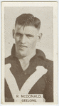 R. McDonald, Geelong.