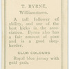 T. Byrne, Williamstown.