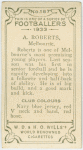 A. Roberts, Melbourne.