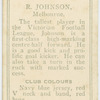 R. Johnson, Melbourne.