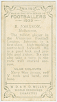 R. Johnson, Melbourne.