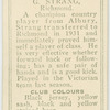 G. Strang, Richmond.