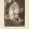 Jeune paysanne, avant le bain.