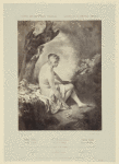 Jeune femme, après le bain.