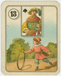 Jack of spades (Child playing)