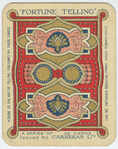 Six of hearts (Ships on ocean under stars)