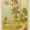 Queen of diamonds (Intersecting paths)