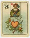 Jack of hearts (Heart and roses).