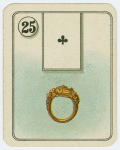Ace of clubs (Ring).