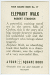 Elephant walk.