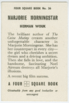 Marjorie Morningstar.