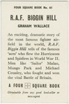 R. A. F. Biggin Hill.