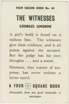 The witnesses.