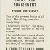 Crime and punishment.