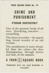 Crime and punishment.
