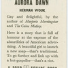 Aurora dawn.