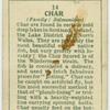 Char (Family Salmonidae)