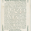 Home of Virginia planter.
