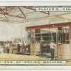 Delivery end of drying machine.