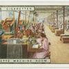 A cigarette machine room.