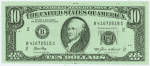 Wall Street Money (10 dollar bill)