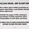 Art Is Not Enough [With 47,524 Dead...]