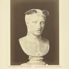 Bust of man with wings on head