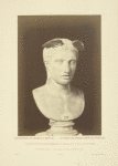 Bust of man with wings on head