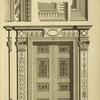 Bottom design of paneled door and door frame
