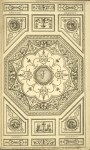 Central octagonal design with leaves and urns; center design of woman with drape