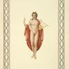 Nude youth with gold harp