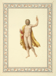 Nude man holding flaming arrows [Zeus?]]