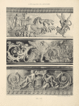 Figure du haut.-- bronze ciselé et doré faisant partie de la suite des bronzes reproduit planche IX (palais de Fontainebleau).][...]