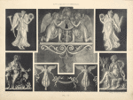 Figure de gauche (en haut).-- figure décorative en bronze ciselé ornant une commode (musée des arts décoratifs de Paris).][...]