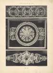 Figure du haut.-- motif en bronze ciselé ornant le socle d'une pendule (palais de Fontainebleau).][...]