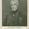 J. G. (John Gibson) Lockhart, 1794-1854.
