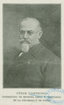 Cesare Lombroso, 1835-1909.