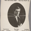 Jack London, 1876-1916.