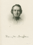 Henry Wadsworth Longfellow, 1807-1882. (Younger days)