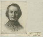 Henry Wadsworth Longfellow, 1807-1882. (Younger days)