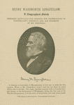 Henry Wadsworth Longfellow, 1807-1882. (in later years)