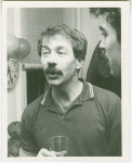 Gerald Hannon of "The Body Politic." Apartment of Jonathan Katz, N.Y.C. , 1983