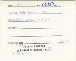Unidentified man, apartment of Jonathan Katz, N.Y.C., 1983