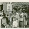Christopher & Bleecker Streets N.Y.C. Gay pride street fair.