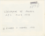 Christopher Street Liberation Day parade N.Y.C., 1973