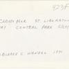 Christopher Street Liberation Day. Central Park 6/27/71.