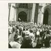 St. Patrick's Cathedral. N.Y. gay pride march, 1981