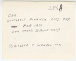 GAA Household Finance Corp. zap. Jim Owles [without sign].
