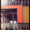 Construction workers ("hard hats") watch gay demonstration at Time, Inc.