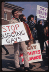 Gay rights demonstration, Albany, New York, 1971